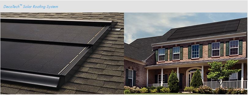 Jim Miller Inc.DecoTech Solar Roofing System